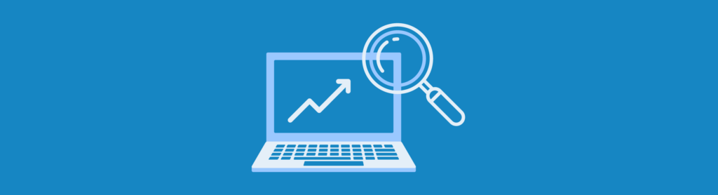 Banner image with Icon graphic, representing how to improve your position in search