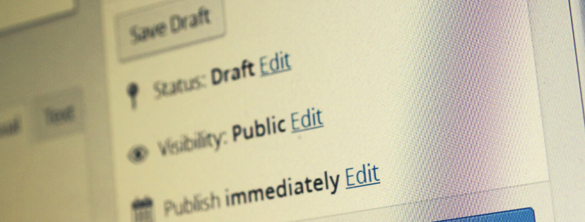 Creating content in WordPress
