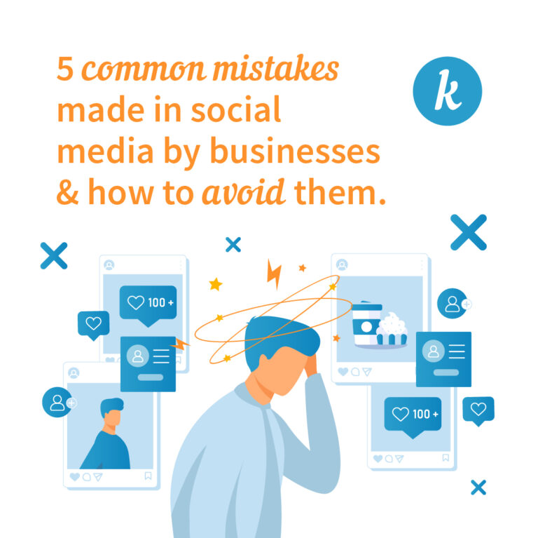 5 common mistakes made on social media by businesses – how to avoid them