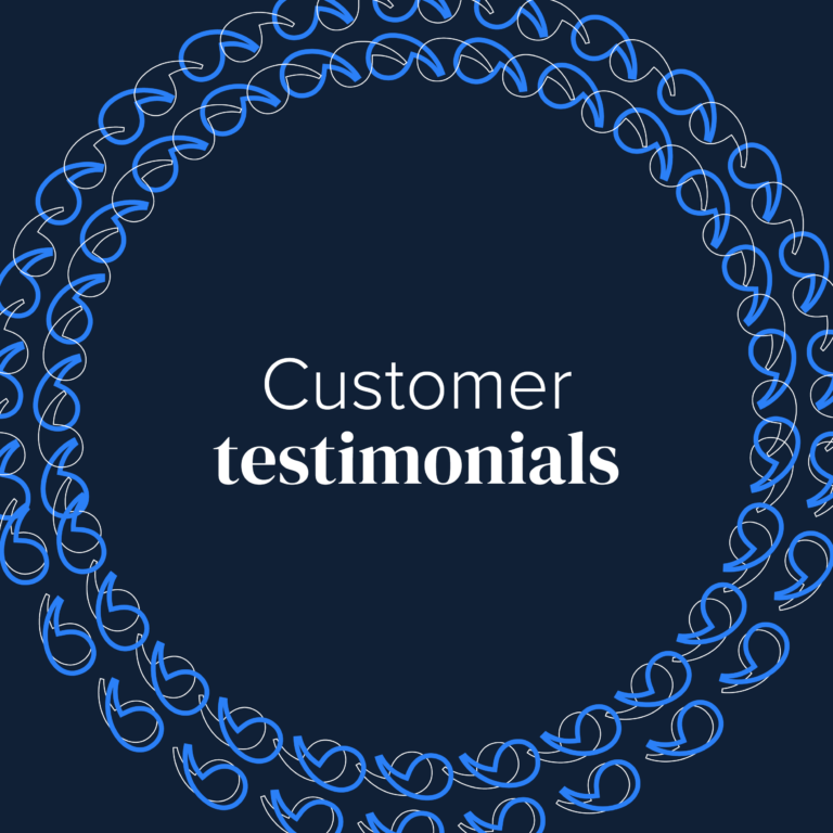 Elevating brand confidence with customer testimonials